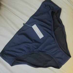 XXL or 2X J.Crew navy blue BIKINI BRIEF swim bottom